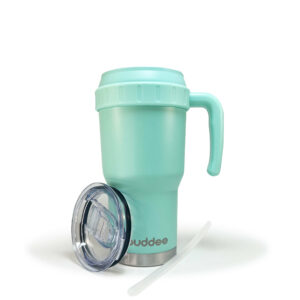 Alternative view of 1200ml Buddee Tumbler W/ Sliding Lid & Straw - Mint
