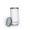 590ml Buddee Sliding Lid Tumbler  - White - Image 4