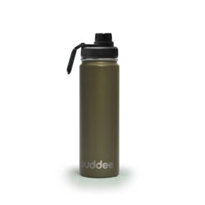 530ml Buddee Bottle WM w/ Spout Lid - Kelp